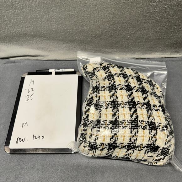 House of Harlow Blazer Womens Medium White Black Gold Fringe Crop Jacket - Picture 7 of 7